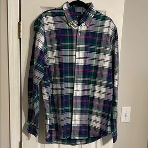 Ralph Lauren Multicolor Plaid Button-Down Shirt